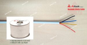 cáp báo cháy altek kabel 4c x 0.22 mm²