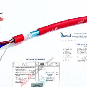 cáp chống cháy chống nhiễu altek kabel 2 lõi 1.0mm – lszh / gft