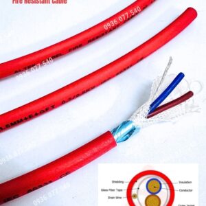 cáp chống cháy chống nhiễu altek kabel 2x2.5mm² – lszh, iec 60331