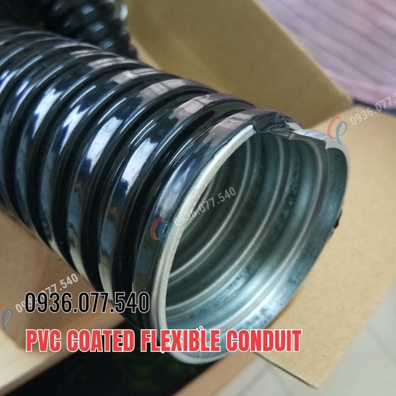 Ống ruột gà lõi thép bọc nhựa PVC phi 4" (DN100), ống cỡ lớn, chống bụi, chống nước , bền chắc, dùng cho cáp điện lực. Hàng có sẵn tại HCM – Hà Nội – Đà Nẵng. Liên hệ 0936 077 540.